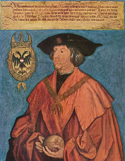 Emperor Maximilian I (1519) Albrecht Durer